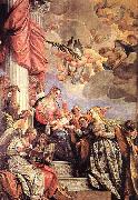 Paolo  Veronese The Marriage of St Catherine oil painting artist